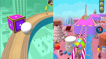 Going Balls VS Candy Ball Run Gameplay Walkthroungh Android IOS Level 285