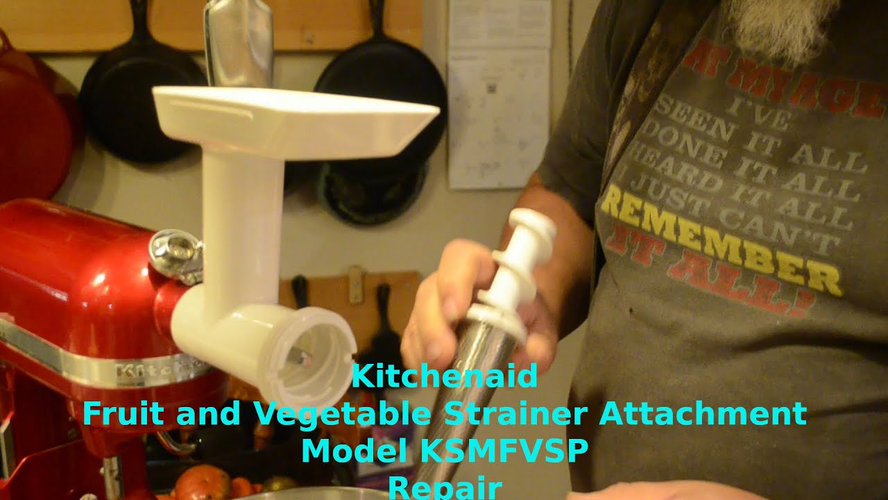 KitchenAid KSMFVSP Fruit and Vegetable Attachment Strainer