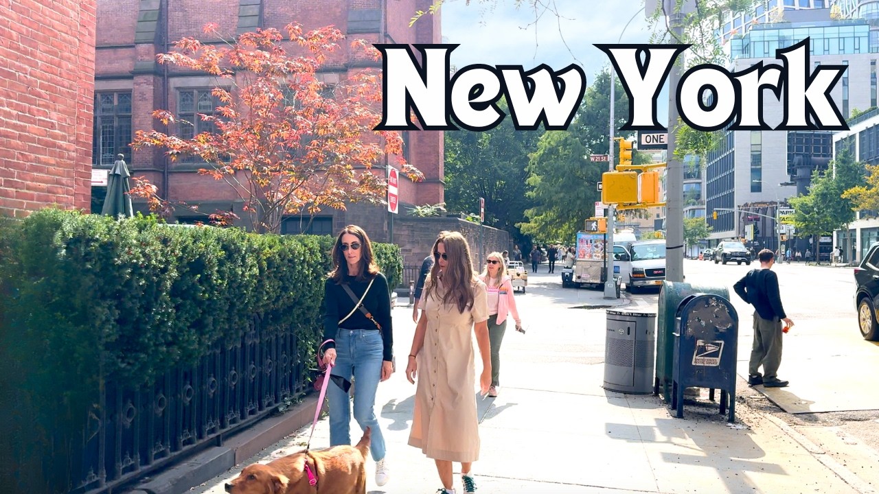 New York, Amerika Serikat | Jelajah Kota 4K | 14 Okt 2024