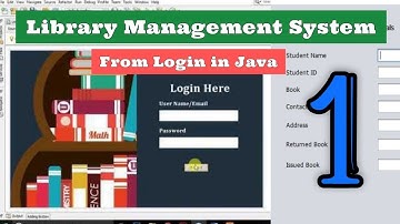 How to Create Library Management System using Login in Java Swings and Netbeans 8.2? #sltechinfo