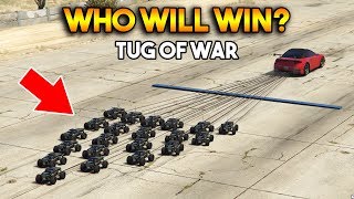 GTA 5 ONLINE : TUG OF WAR (WHO WILL WIN?) screenshot 5