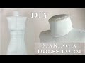 Diy dress form with pattern from bootstrapfashion i by christin grace