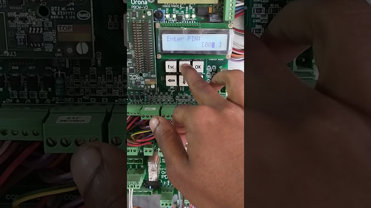 Orona Hang Problem Arca 3 Fault Rest