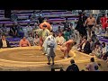 【大相撲名古屋場所】二子山部屋生田目VS大喜翔見ごたえたっぷり