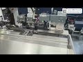 Auto Double Head Crimping Number Tube Baking Machine Peeling Crimping Baking All In One