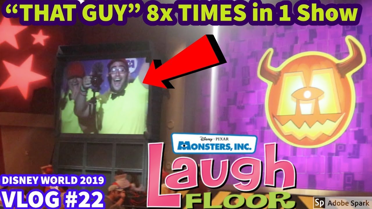 Disney Vlog Ep 22 That Guy 8 Times At Monsters Inc Laugh Floor You
