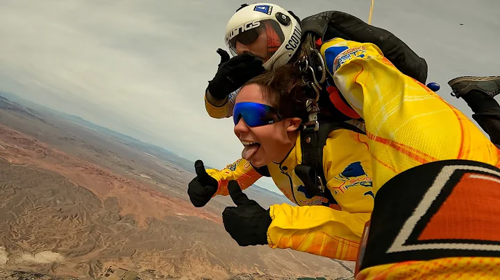 Shauna Barton - Tandem Skydive in Las Vegas at Sky...