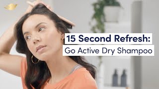Refresh Your Roots In Seconds Go Active Dry Shampoo Dove Hair