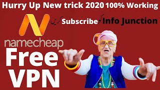 Free Namecheap VPN, How to use free 100% new trick 2020