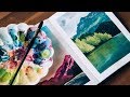 How to Paint Landscapes with Gouache