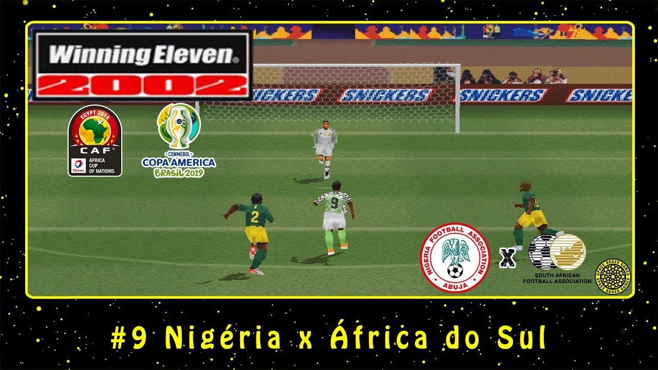 Winning Eleven 2002 Copa Africana de Nações x Copa