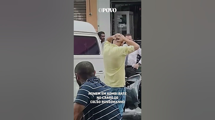 Kombi bate no carro de luxo de Celso Russomanno e arranca para-choque
