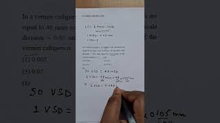 Vernier Scale Least Count PYQ 🔥 | JEE Main Question for RE-NEET 2026 | Units & Measurements
