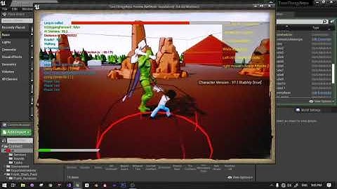 Unreal engine 4 Boss Fight Wip