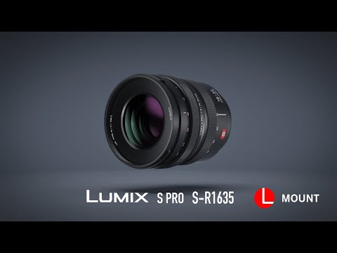 LUMIX S | LUMIX S PRO 16-35mm F4 (S-R1635) L-Mount Lens
