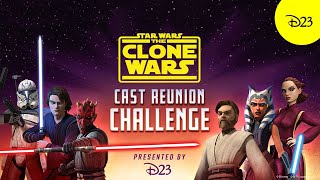 Star Wars: The Clone Wars Cast Reunion Challenge