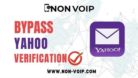 Bypass Yahoo SMS verification with real USA non voip phone number non voip com