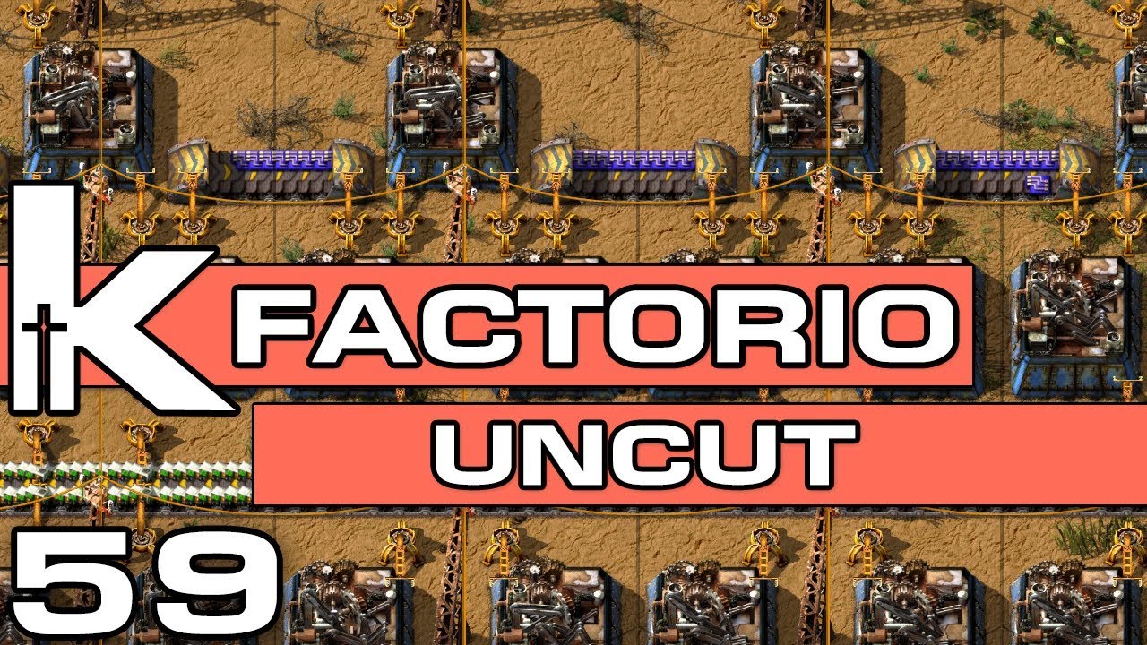 Factorio Uncut Ep 59 | The Rocket Control Unit Episode | Let's Play ...