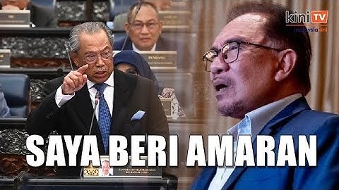 Awak fikir akan kekal selamanya? Muhyiddin beri amaran kepada Anwar