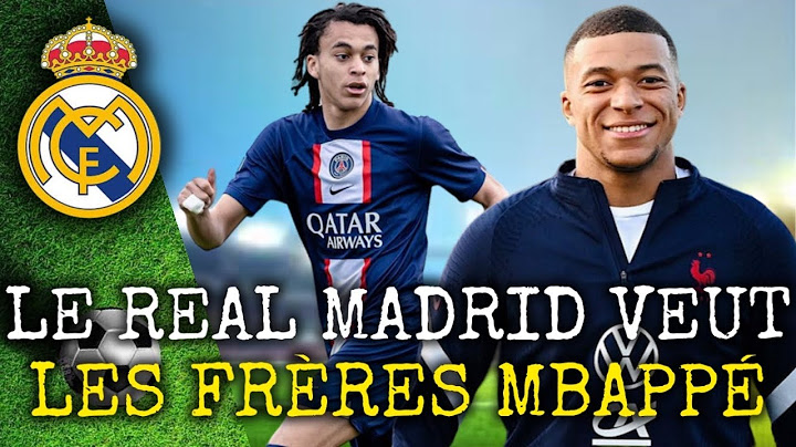 Le Real Madrid s’attaque à Ethan Mbappé, petit frère de Kylian Mbappé