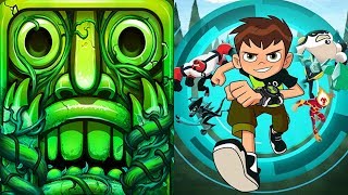 Temple Run 2 Lost Jungle VS Ben 10 Up to Speed Android iPad iOS Gameplay screenshot 3
