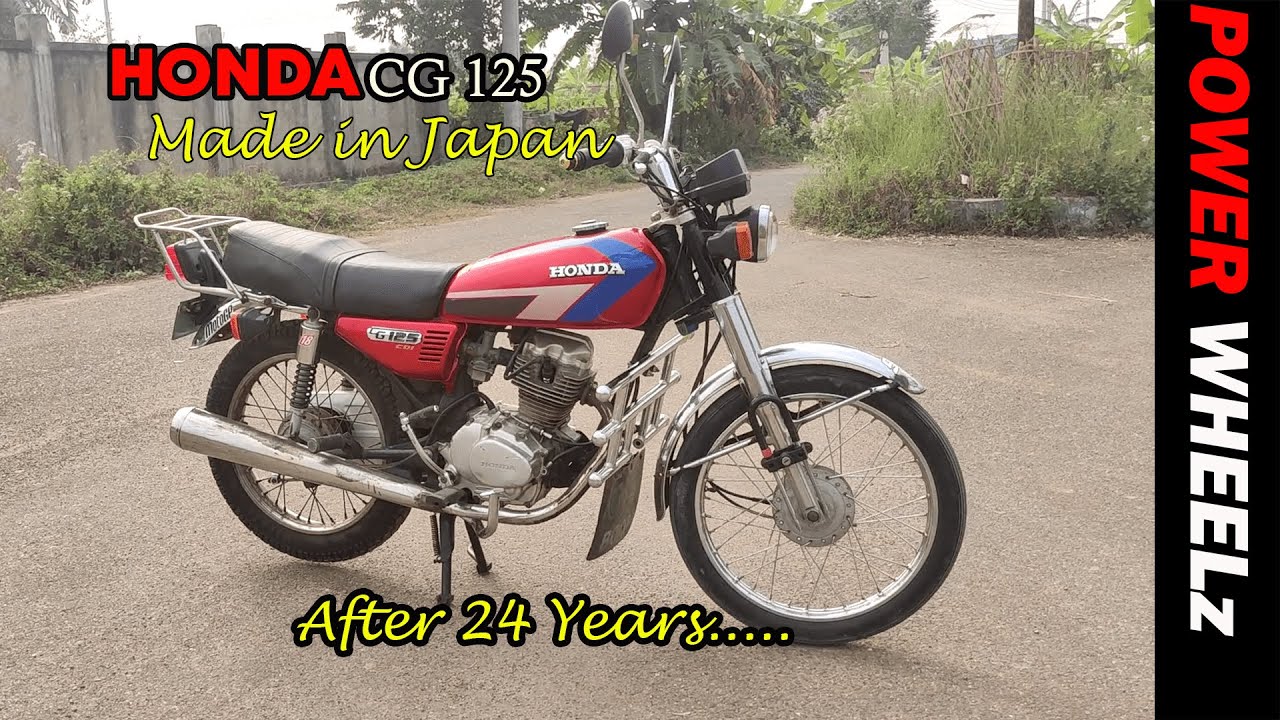 HONDA CG125 実動 自賠責R11年12月 old-fashioned CB 1986 Honda CG125: A Rare Classic GEM 💎 - YouTube