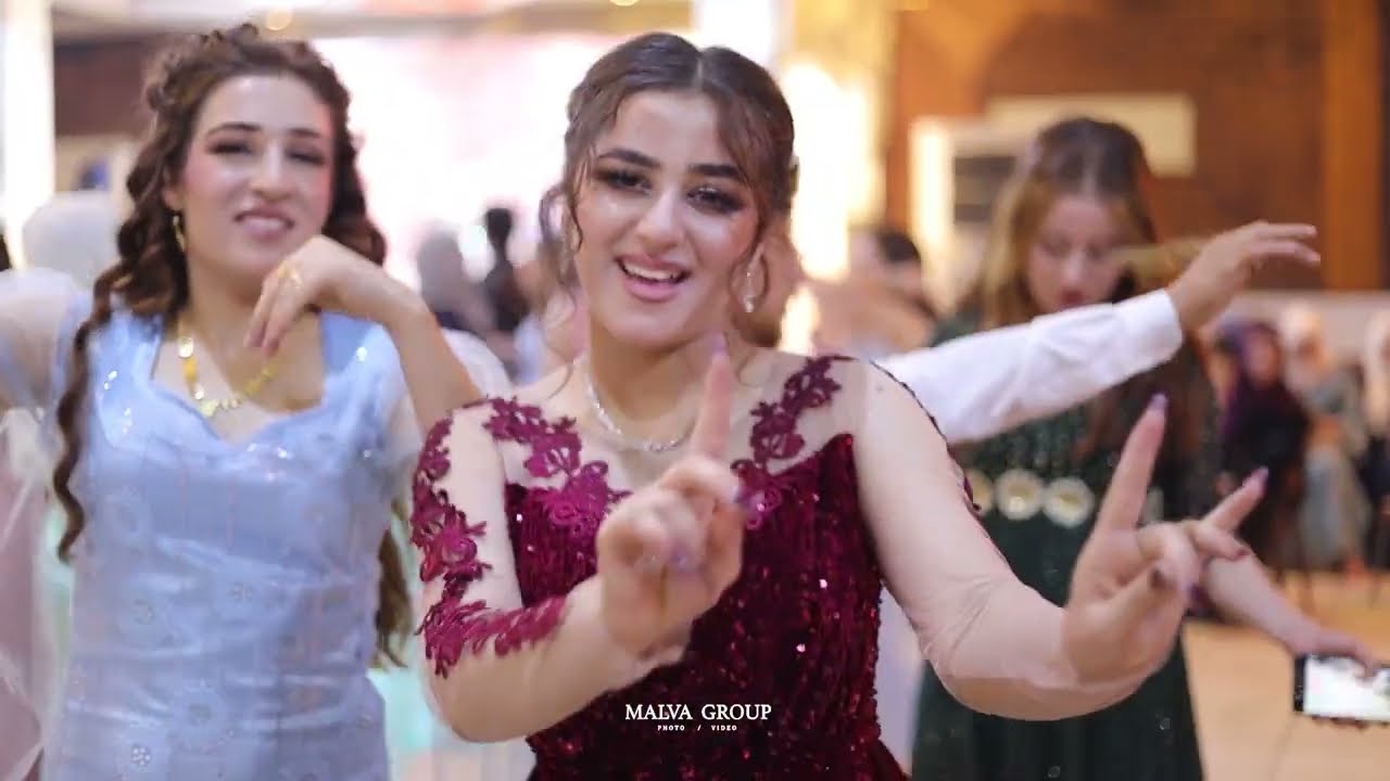 زفاف دلو ونور الفنان محمد كاكلو شيخاني تصوير  مالفا كروب