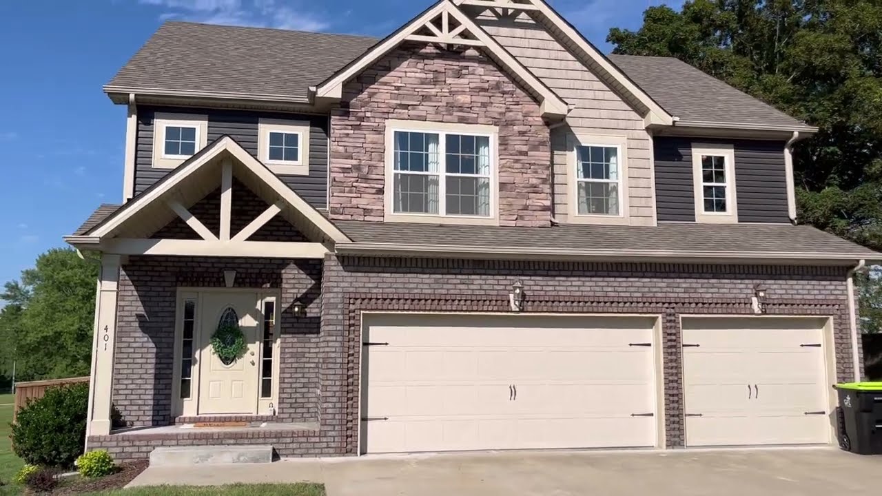 401 Sedgwick Lane Home Tour - Clarksville Sango TN