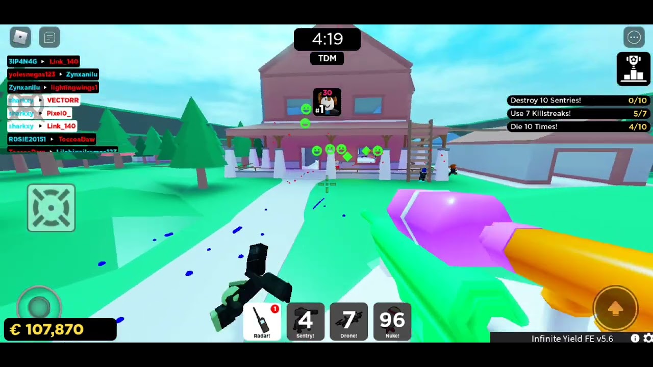 ARCEUS X Big Paintball Trick YouTube