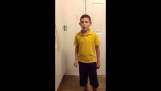 My nephew acting out the Smash Hits ad with Billie Piper! Wealth