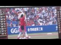 160904 ヤナワラバー 石垣優 始球式 in QVCマリン