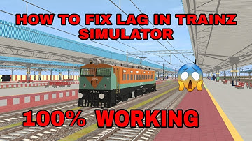 HOW TO FIX LAG IN TRAINZ SIMULATOR | TRAINZ LEGEND GAMING | TRAINZ SIMULATOR