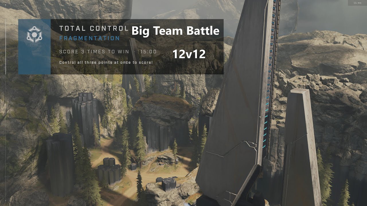 Halo Infinite Total Control Big Team Battle on Fragmentation #1 - YouTube