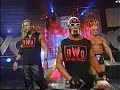 Hollywood hogan kevin nash scott steiner nwo wolfpac elite entrance nitro  25th jan 1999