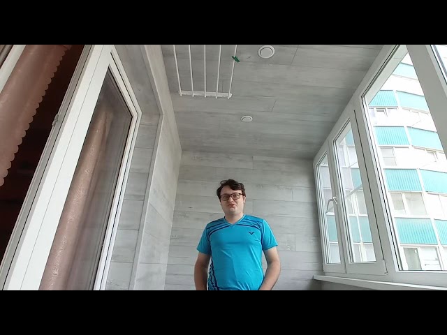 отделка балкона ламинатом