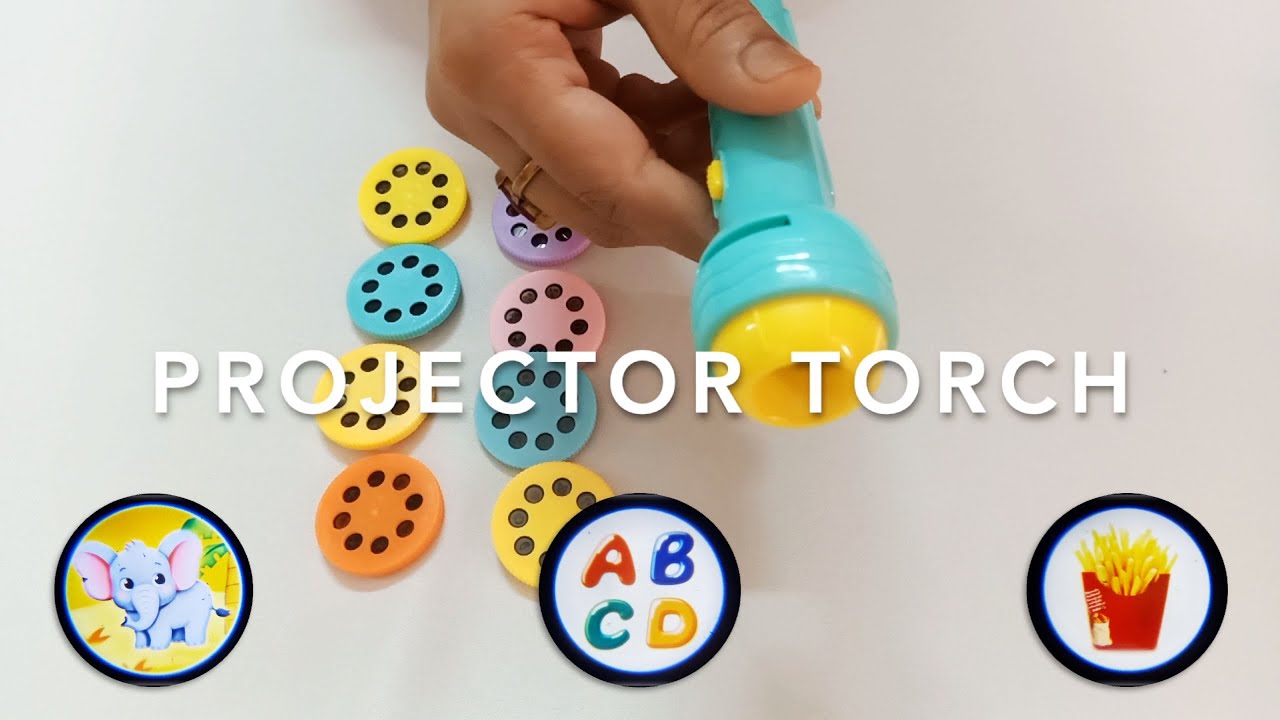 Project R Torch Projector Torch - YouTube