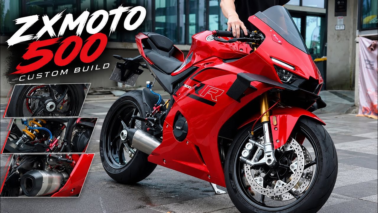 ZXMOTO 500 Custom Build 🔥 Budget Mods, Big Style! Would You Ride