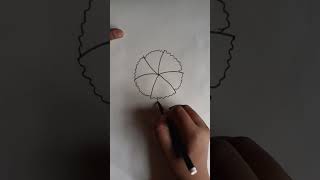 how to draw java full | very easy draw hibiscus flower | hibiscus drawing step by step #shorts