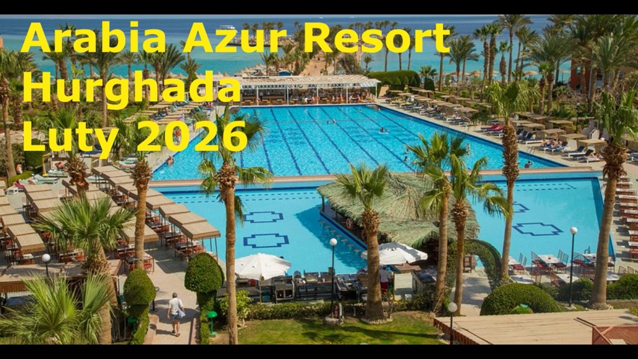 Arabia Azur Resort, Hurghada, Luty 2026