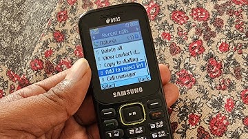 Samsung keypad mobile me blacklist me number kaise dale | How to add or remove number in blacklist