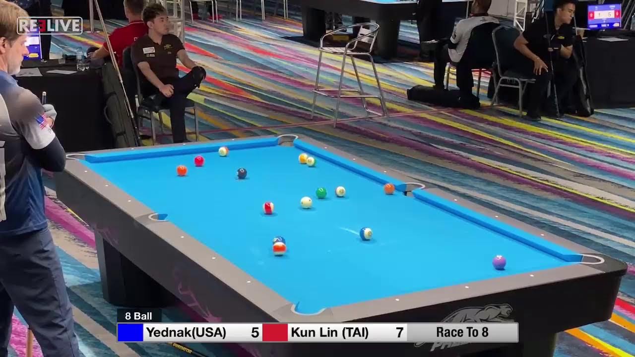 Shane VAN BOENING vs Wu KUN LIN ▸ 2022 Predator World 8-Ball