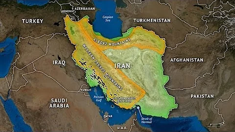 ¿Qué países son fronterizos con Irán?