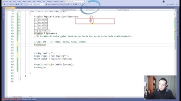 351) Regular Expressions Operatörleri ? Operatörü