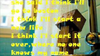 Video thumbnail of "boston-agustana  lyrics"