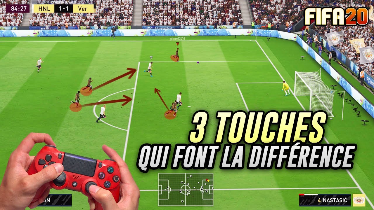 TUTO FIFA 20 - 3 TOUCHES QUI FONT LA DIFFÉRENCE - YouTube