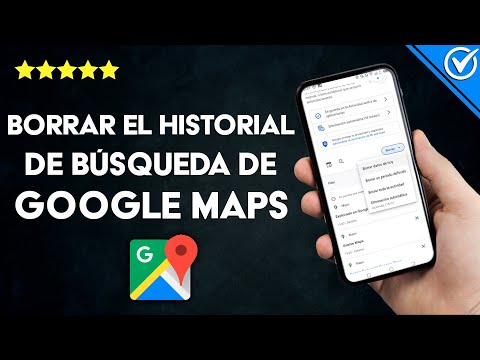 ¿Cómo borrar el historial de búsqueda de GOOGLE MAPS desde la aplicación?