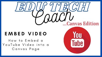Embed a YouTube Video into a Canvas Page