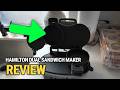 Hamilton Dual Sandwich Maker: Honest REVIEW!
