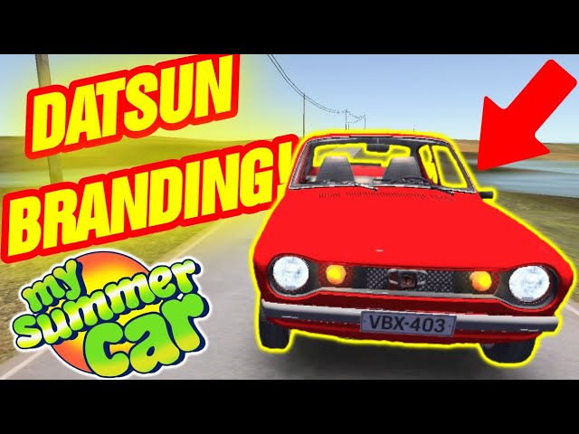 Datsun 100A (my summer car satsuma)