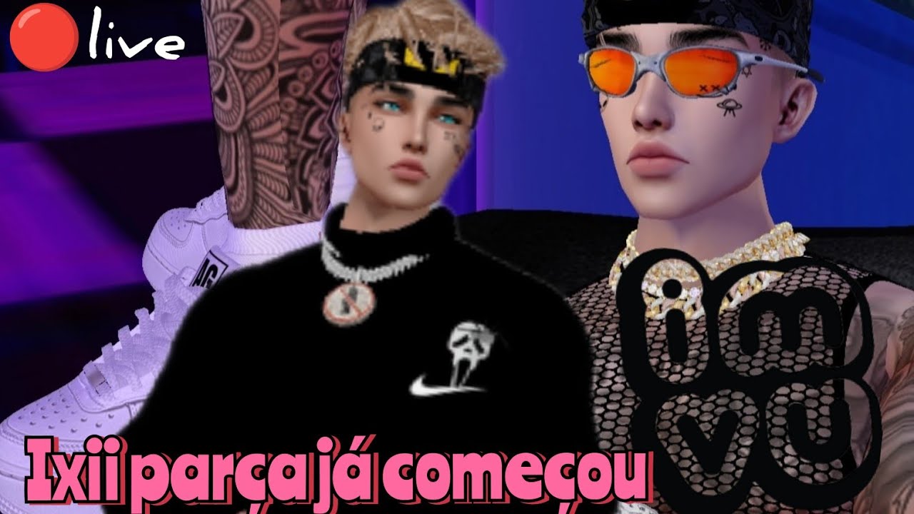 Jogando IMVU Online (PC) - Zueira + Curtição com os amigos 